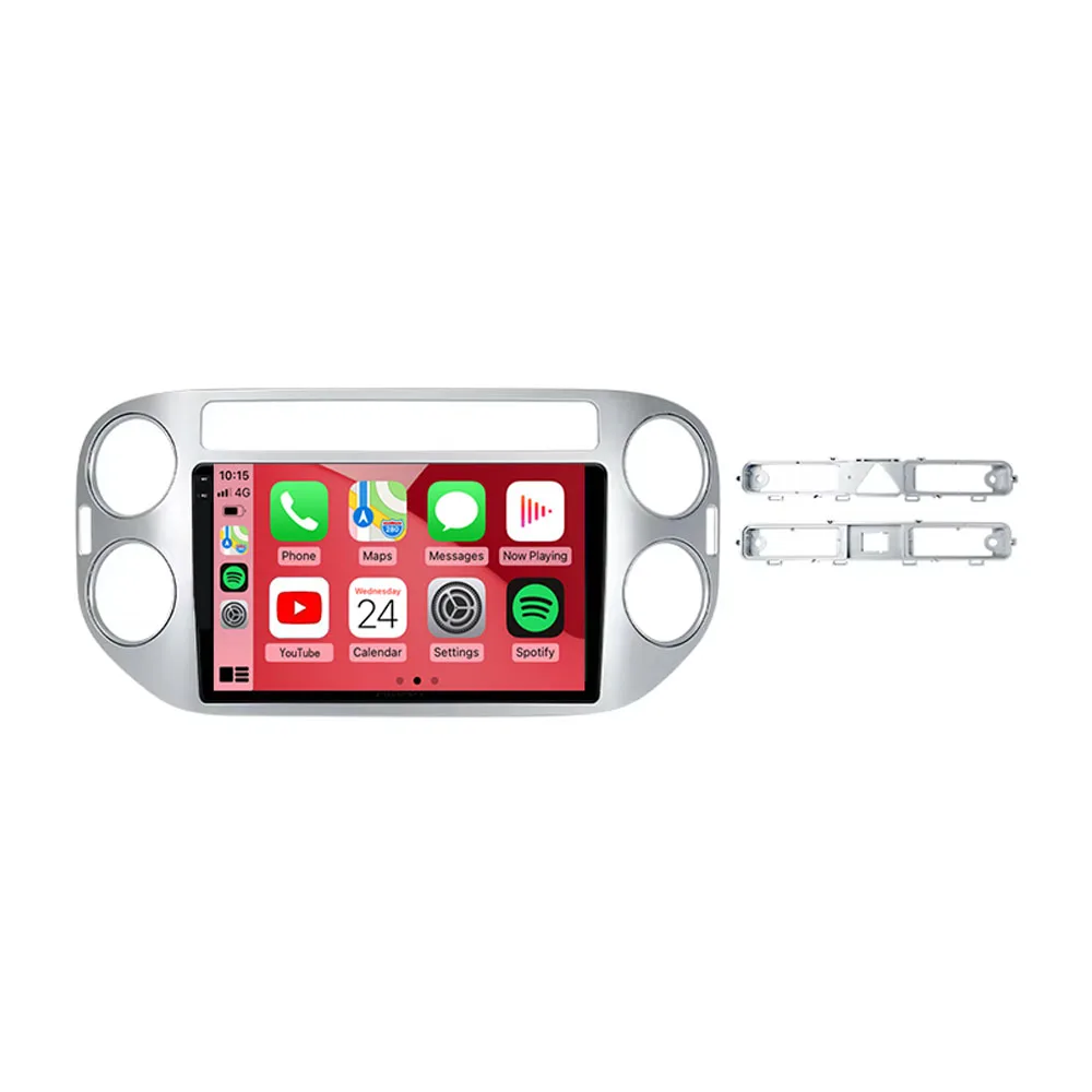 Фото Android 14 Auto Carplay для VW Volkswagen Tiguan 1 NF 2006 2008-2012 2013 2014 2015 2016 Автомобильный радиоприемник Мультимедийный GPS-плеер Стерео №2