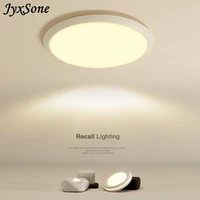 modern minimalist white ultra thin round led ceiling light home for bedroom living room study creative nordic led ceiling lights