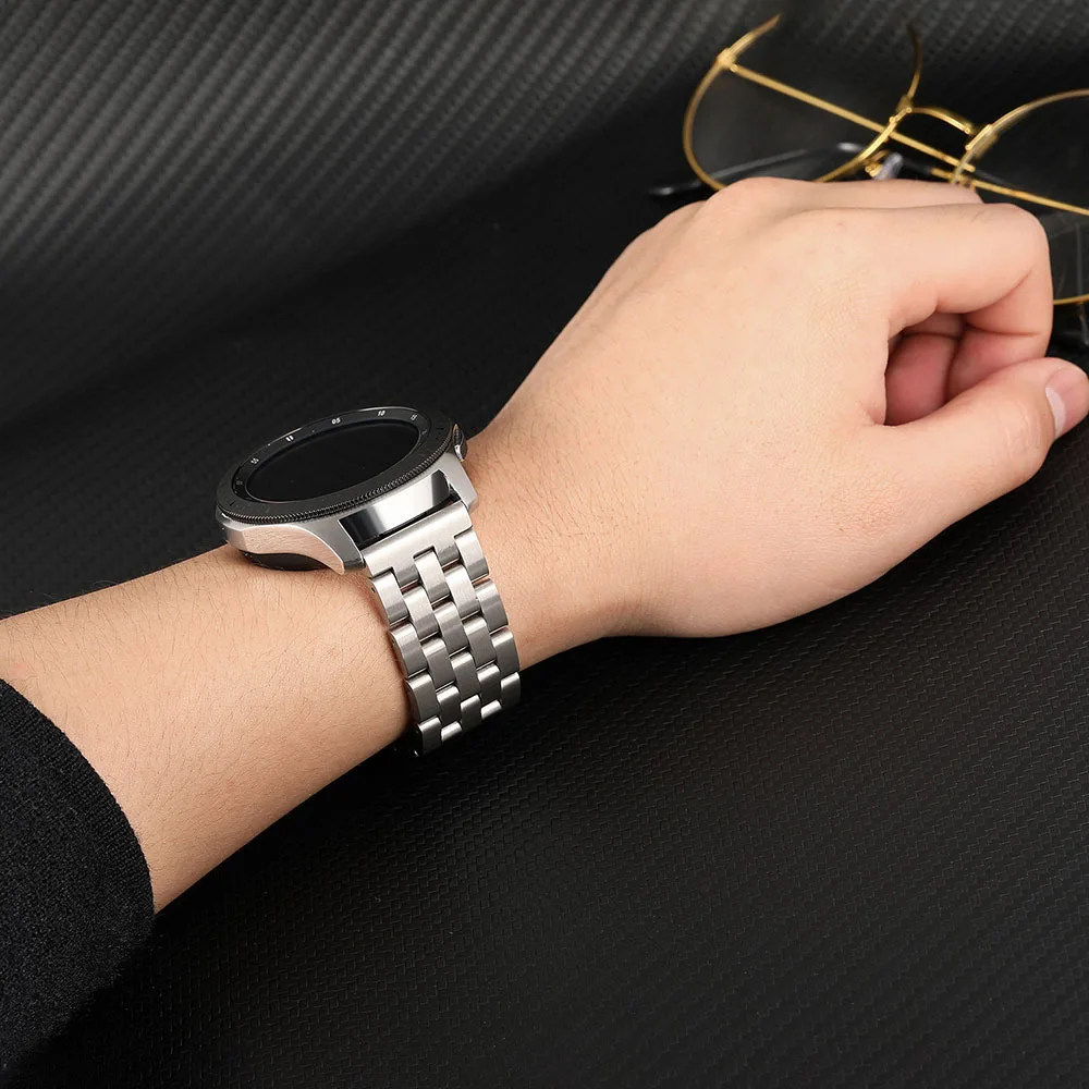 Ремешок из нержавеющей стали для смарт-часов OPPO Watch 2 42 мм 46 звеньевой браслет 41