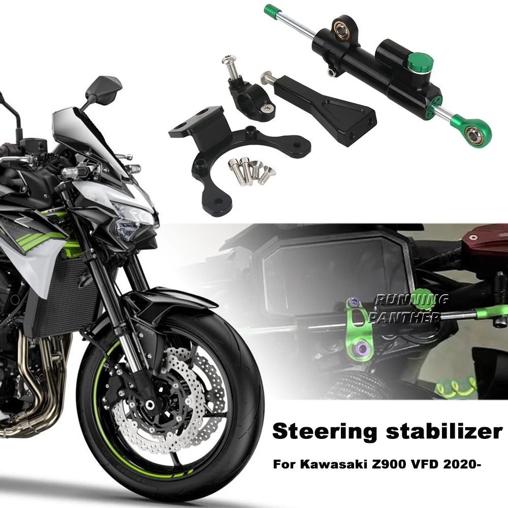 Для Kawasaki Z900 z900 Z 900 2020 2021 2022 2023 2024 кронштейн рулевого демпфера мотоцикла монтажный