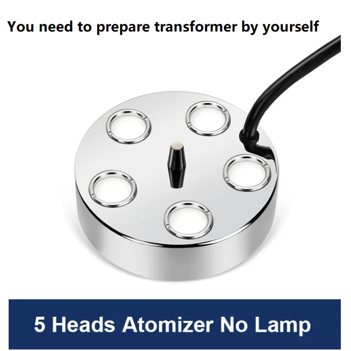 

Ультразвуковой увлажнитель тумана Siwenyeden 3 головы 24В