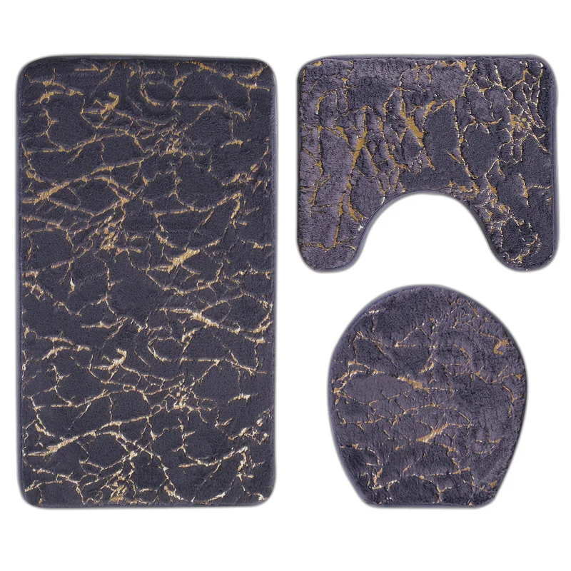 

Декоративный коврик для ванной комнаты с мультяшным изображением листьев и животных, декоративная подушка для туалета, набор из трех предм...