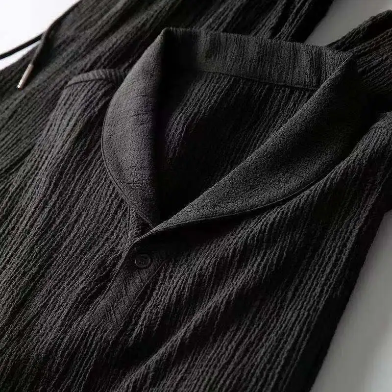 2022 Summer New Men's Casual Sets T-Shirts + Pants  Sportswear Jogger Male Fashion Tracksuits Sweatshirt Hombre Fit MOOWNUC