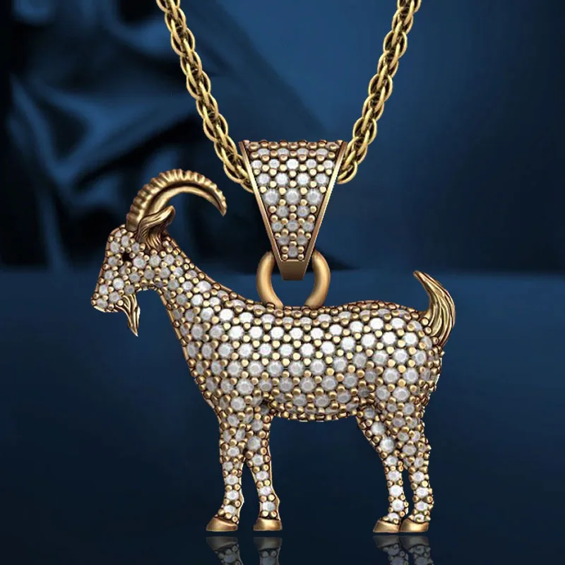 Exquisite Fashion Ladies Necklace Creative Goat Accessories Jewelry for Women Korean Wholesale Choker | Украшения и аксессуары