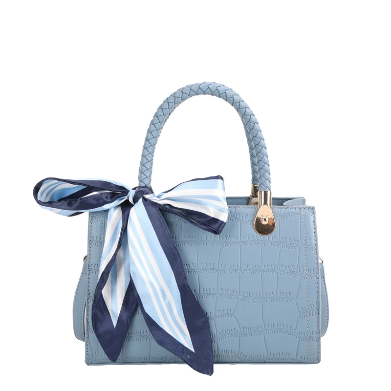 

Женская сумка из натуральной кожи с лентой, новинка 2023, Женская корейская модная сумка, милая сумка через плечо в форме кросс-боди, роскошная сумка