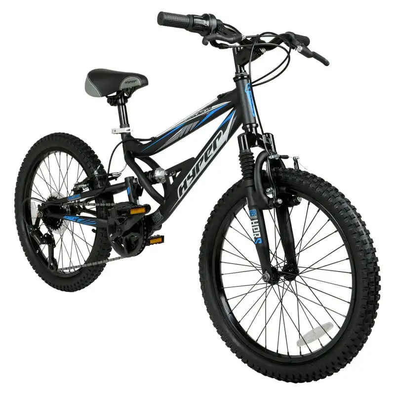 

20" Boys Shocker Mountain Bike, Kids, Black