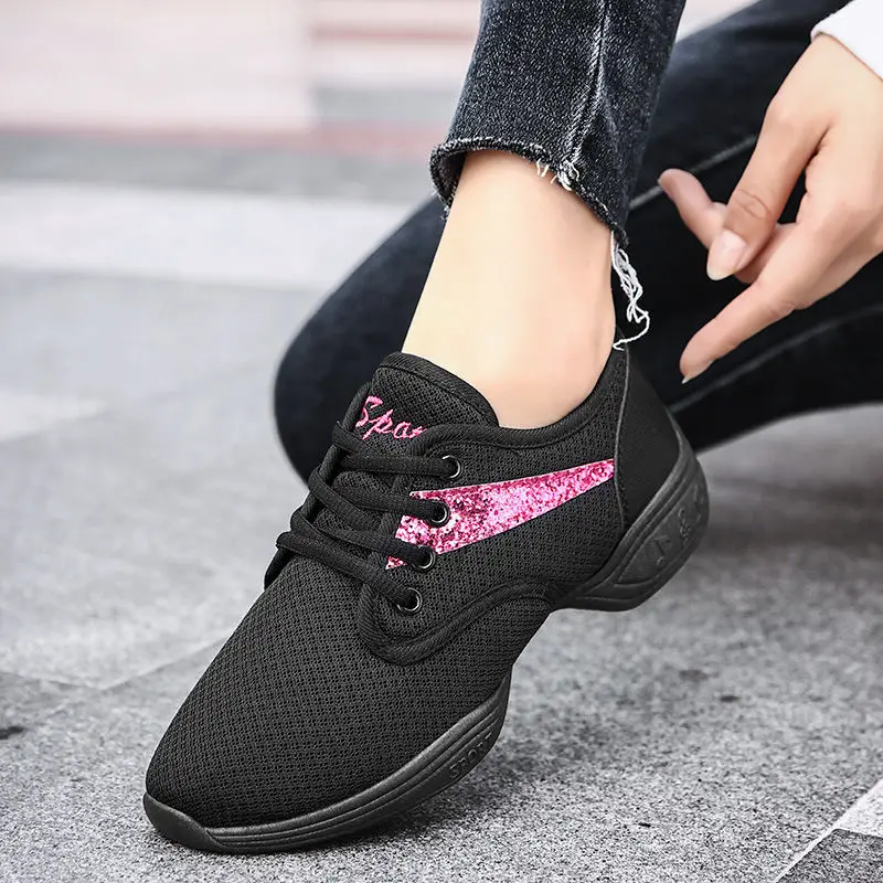 

Women Casual Shoes Four Seasons New Breathable Soft Bottom Women Flats Casual Comfortable Square Women Flats