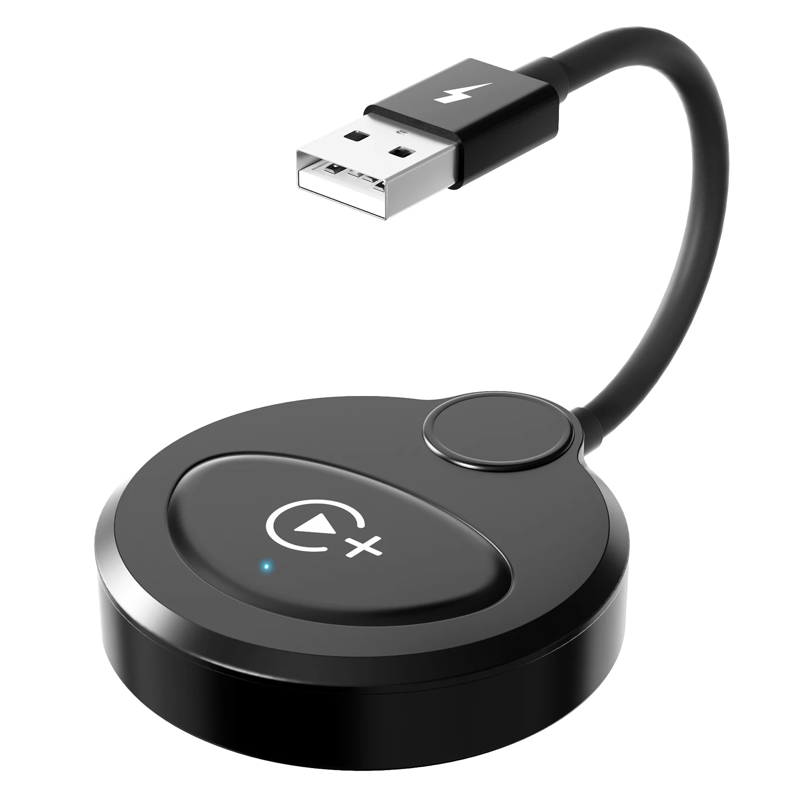 

Беспроводной адаптер Carplay с Youtube Netflix Tiktok, беспроводной ключ Apple CarPlay USB/Type C Преобразуйте заводское подключение к беспроводу