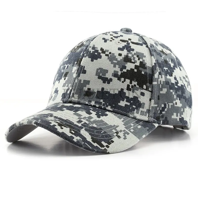 

Men Baseball Caps Army Tactical Camouflage Cap Outdoor Jungle Hunting Snapback Hat for Women Bone Dad Hat