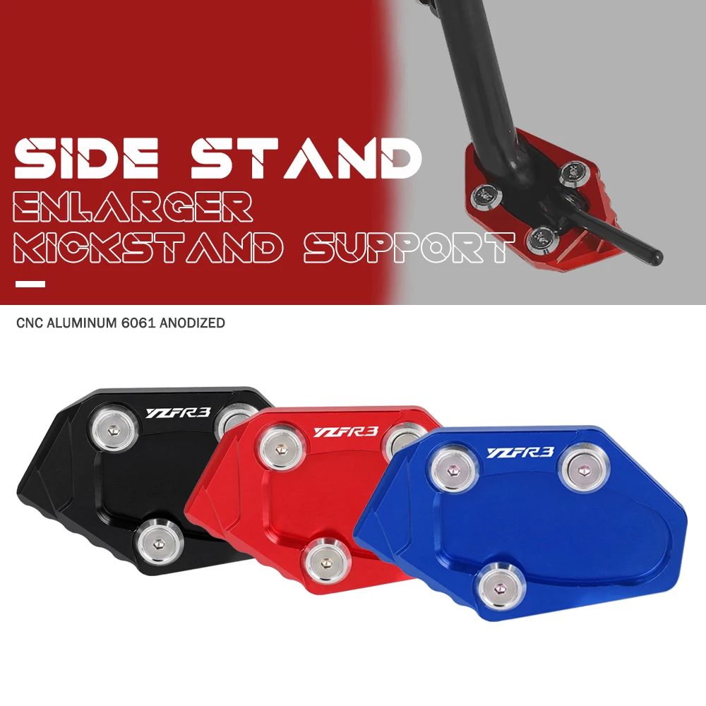 

NEW Side Stand Enlarge For Yamaha YZF R25 R3 MT-03 MT03 MT 03 ABS MT-25 MT25 MT 25 2015 2016 2017 2018 2019 2020 2021 2022 2023