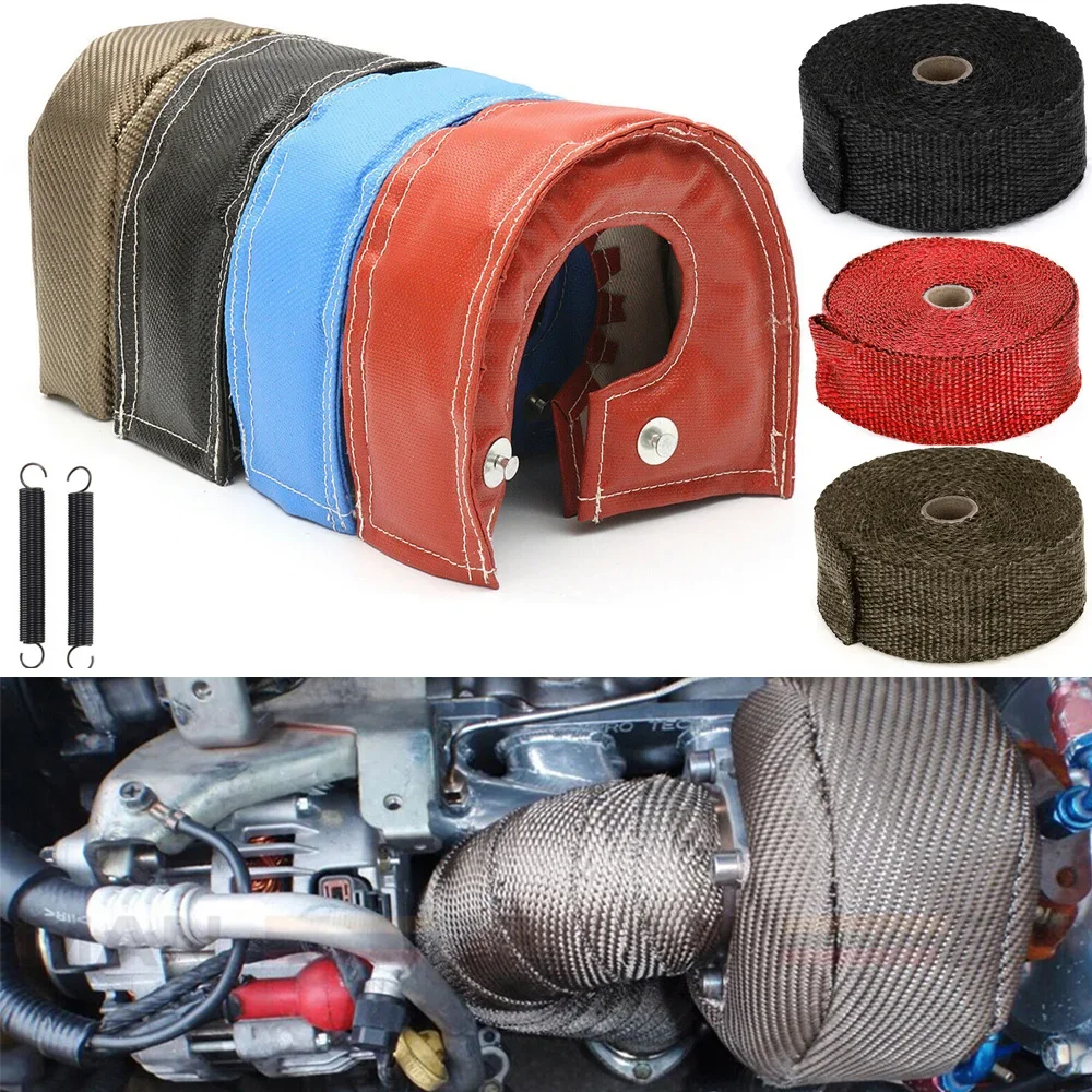 T25 T3 T4 T6 гоночное турбонагревательное одеяло титановое автомобильное покрытие и