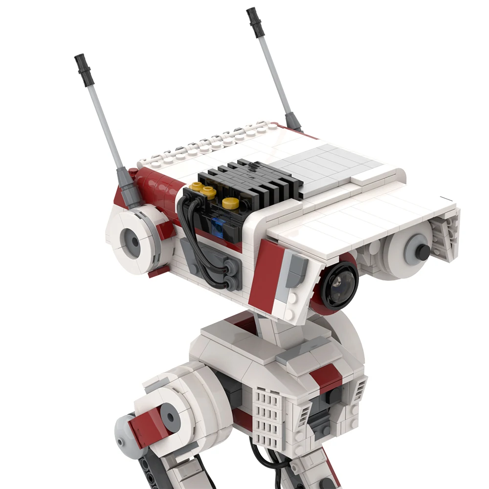 

MOC Space Wars BD-1 робот экшн-фигурка Робот Модель заказа Fallenn Военная сборка кирпичи игрушки подарок для детей