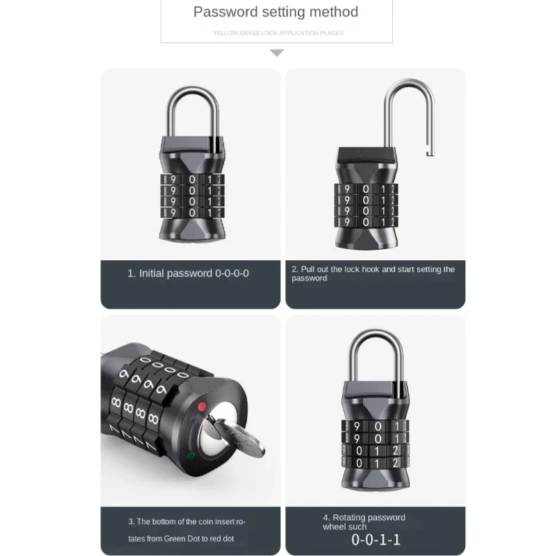 Механический Комбинированный Замок ящик для хранения навесной замок цифровой
