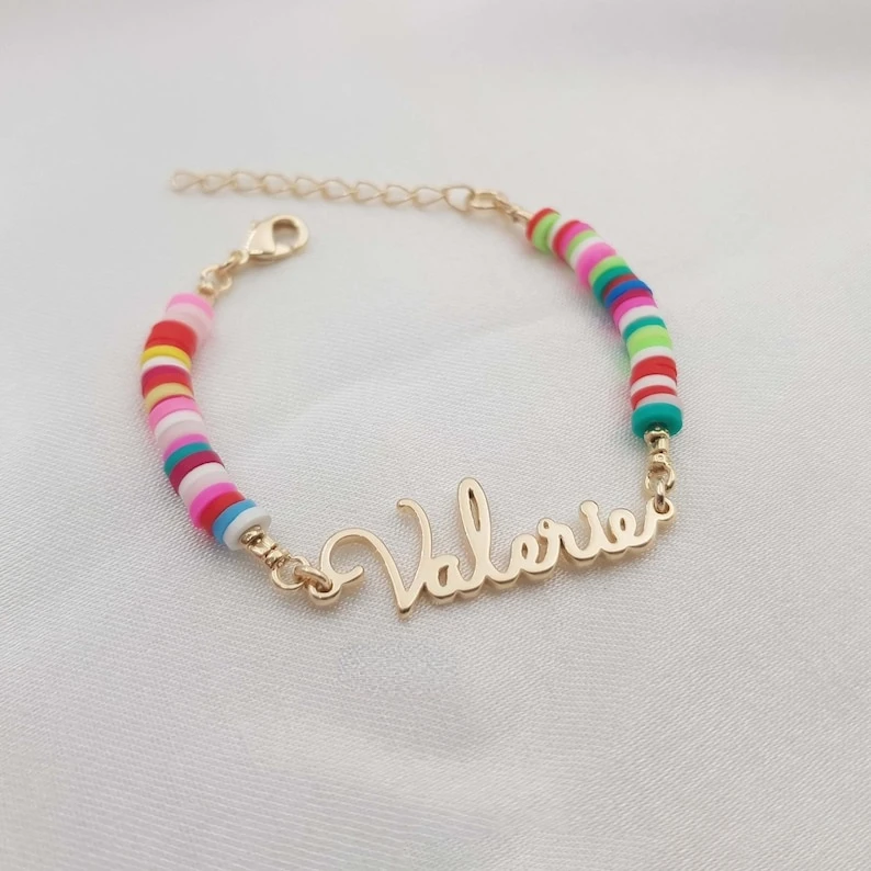

Girls Name Bracelet Bracelet For Girls Baby Bracelet Girl Baby Name Bracelet Name Bracelet For Kid Bracelet For Little Girl Gift