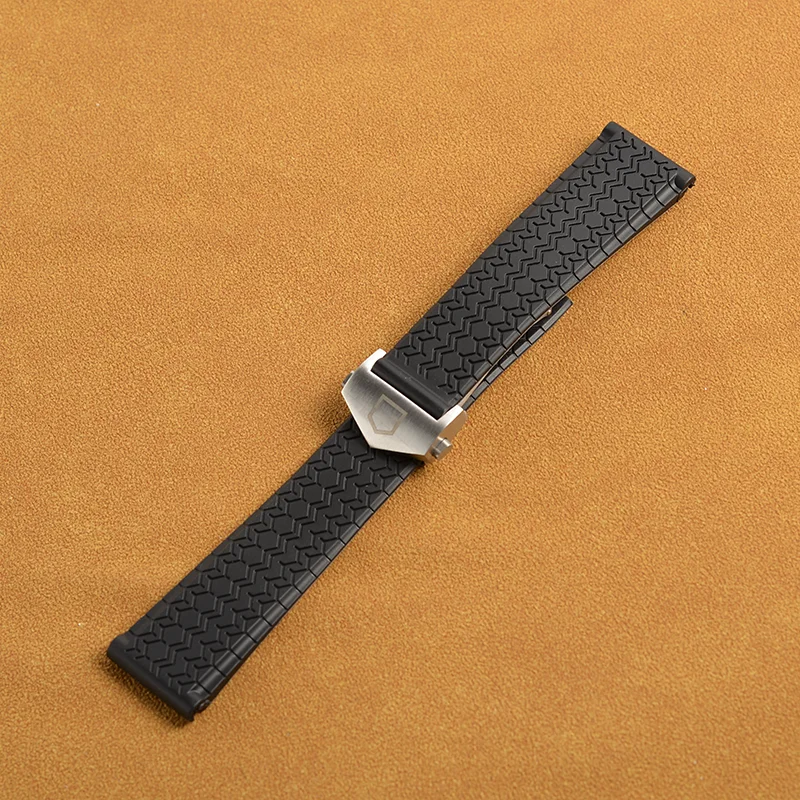 Watch Bracelet For TAG HEUER Watch Silicone Watch Strap Watch Accessories Rubber Watch Band