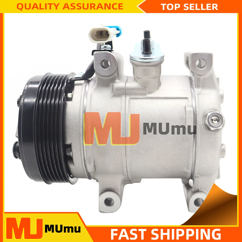 Фото 10S13C Компрессор кондиционера переменного тока для Chevrolet New Sail 1.4 Buick New Excelle 1.5 9070634 90768216 №5