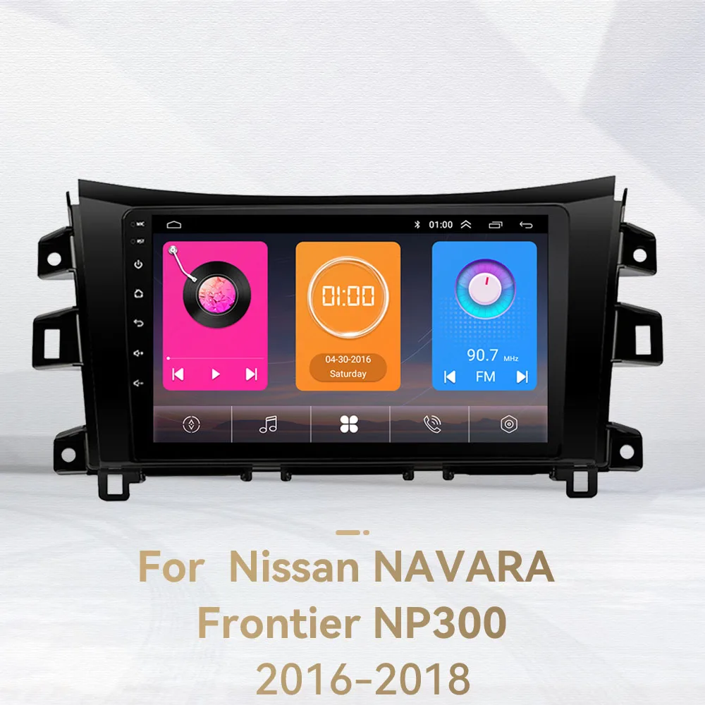 Автомагнитола 2 Din Android для Nissan NAVARA Frontier NP300 2016-2018 автомобильный мультимедийный