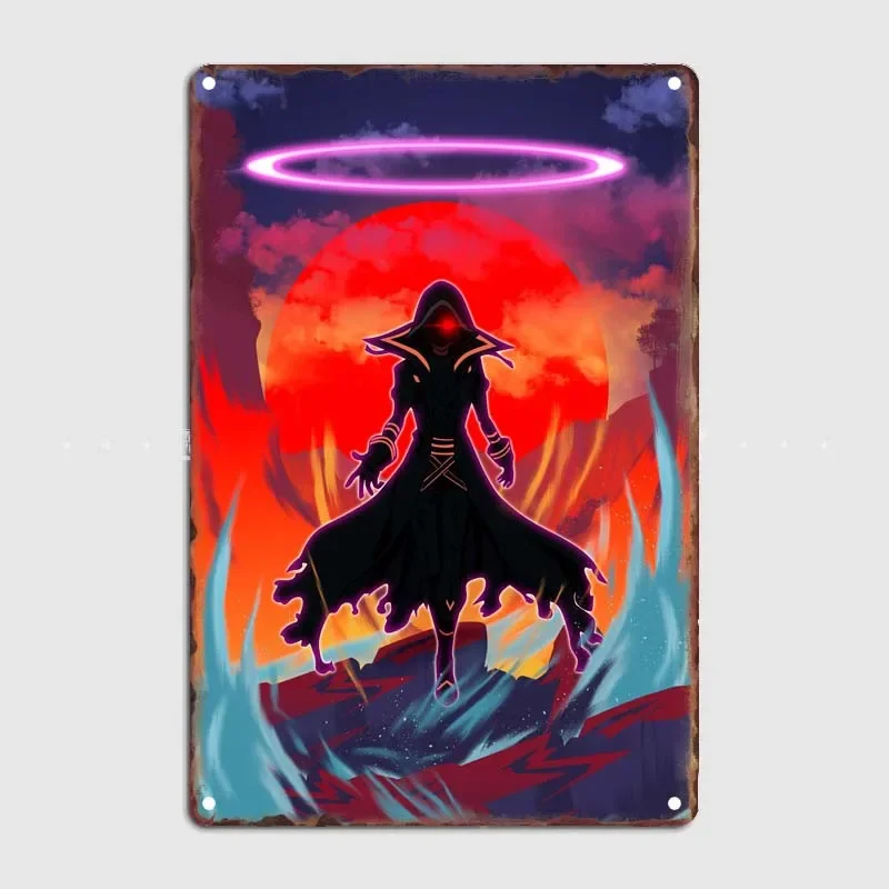 Аниме Плакат Металлические Вывески Индивидуальная Художественная Фреска