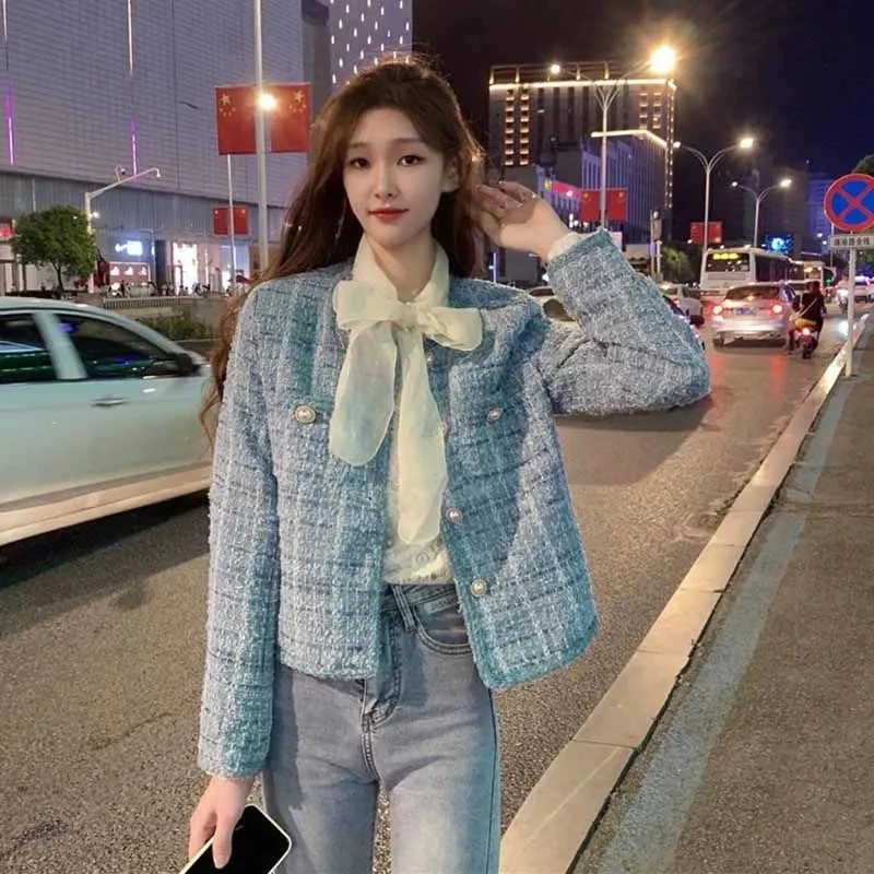 Новинка весна-осень 2023 модное женское Короткое Пальто Pure Desire Wind удобная