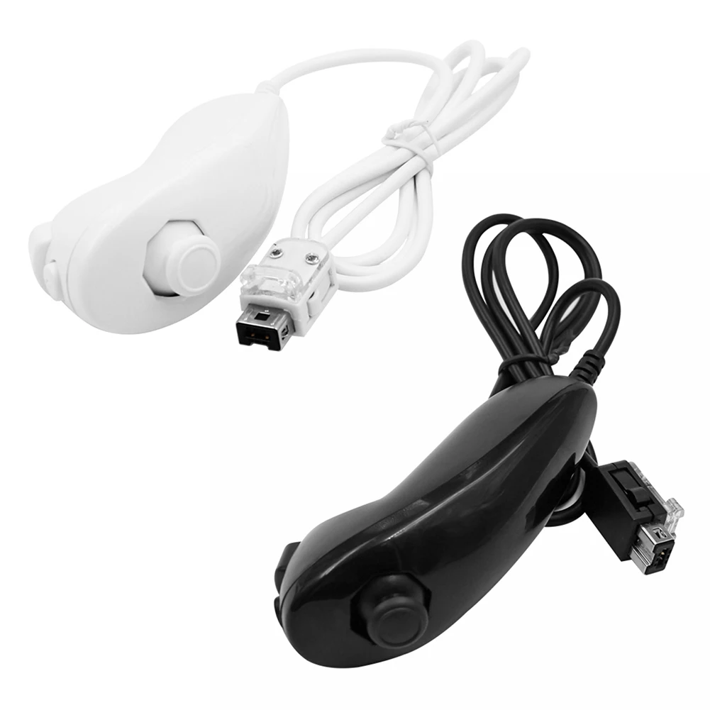 

Game Controller Gamepad Gaming Accessories Joystick Replacement for Wii Wii U Nunchuk Wired Game Controller