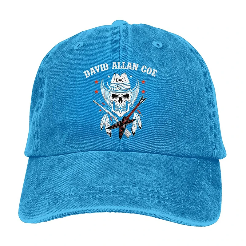 

Baseball Caps for Man Woman David Allan Coe Adjustable Unisex Hat Black Snapback Cap Gorras Hombre Moto Gp Baseball Cap