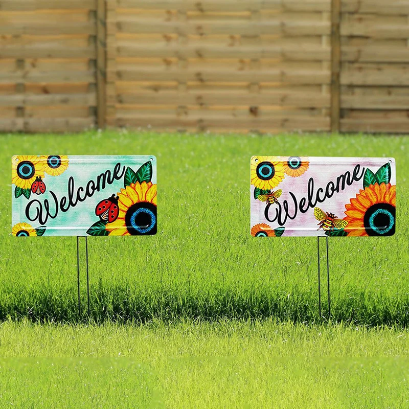 

Metal Butterfly Garden Stake Gardening Welcome Ornaments Decoration For Yard For Yard Outdoor Garden Dropship