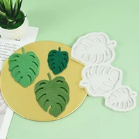 palm trees leaf silicone molds cartoon animal candy chocolate moulds for diy baking kitchen supply fondant cake decoration tools