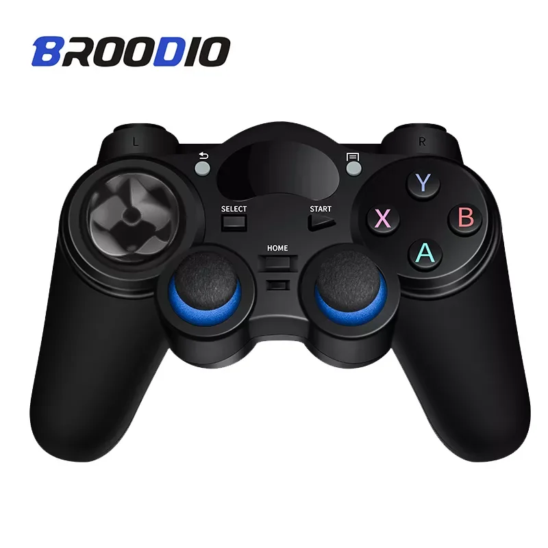 BROODIO Wireless Gamepad Bluetooth Android PC Control Mobile Controller 2.4 G Joystick Joypad With OTG Converter For PS3 TV Box 1