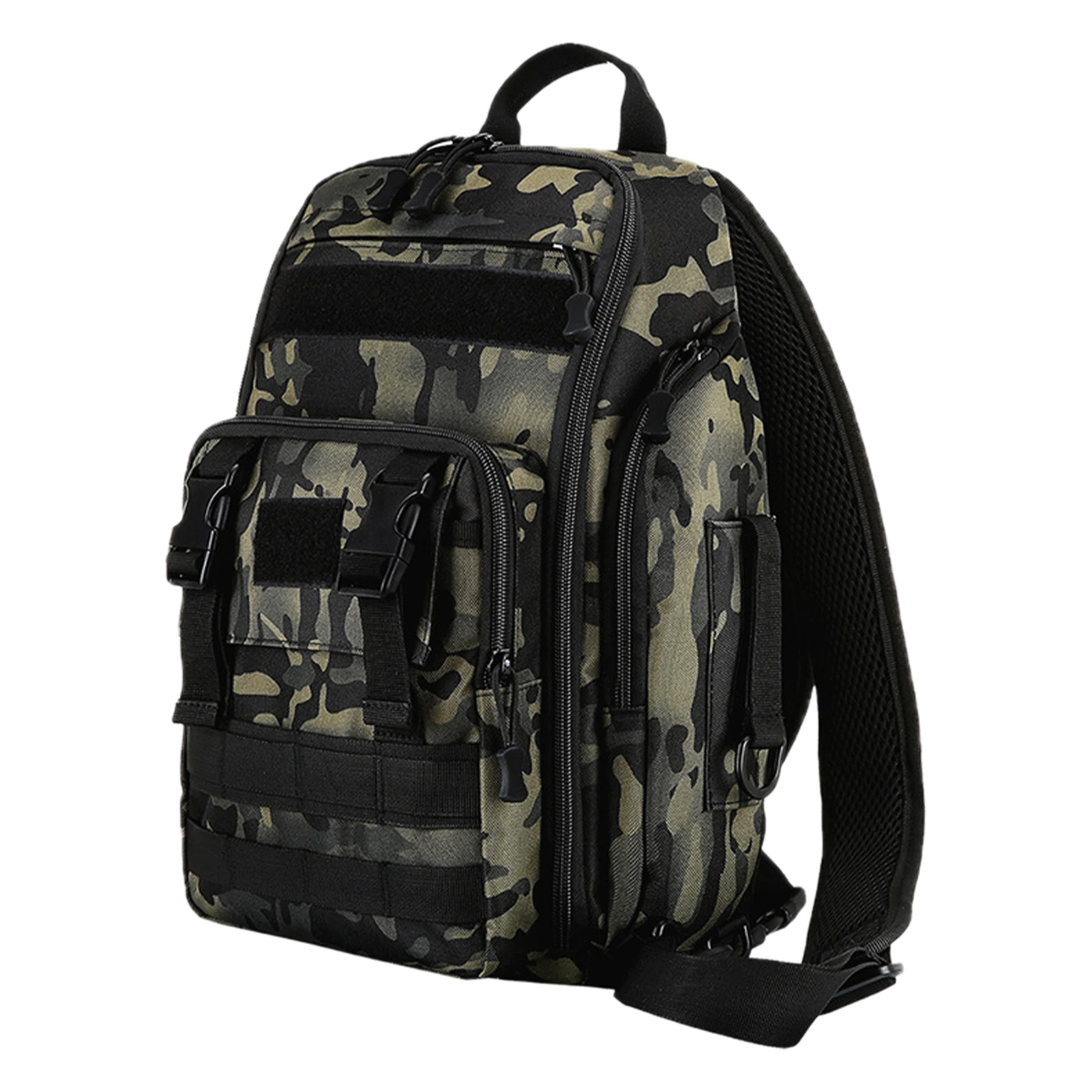 

Nylon Cycling Large Capacity Lightweight Outdoor Sports With Rod Holder Travel Fishing Tackle Backpack Waterproof Storage Bag