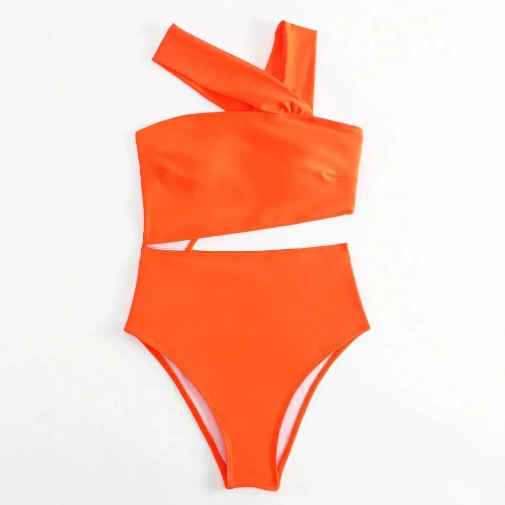 Женский купальник стильный купальник-монокини на одно плечо для женщин