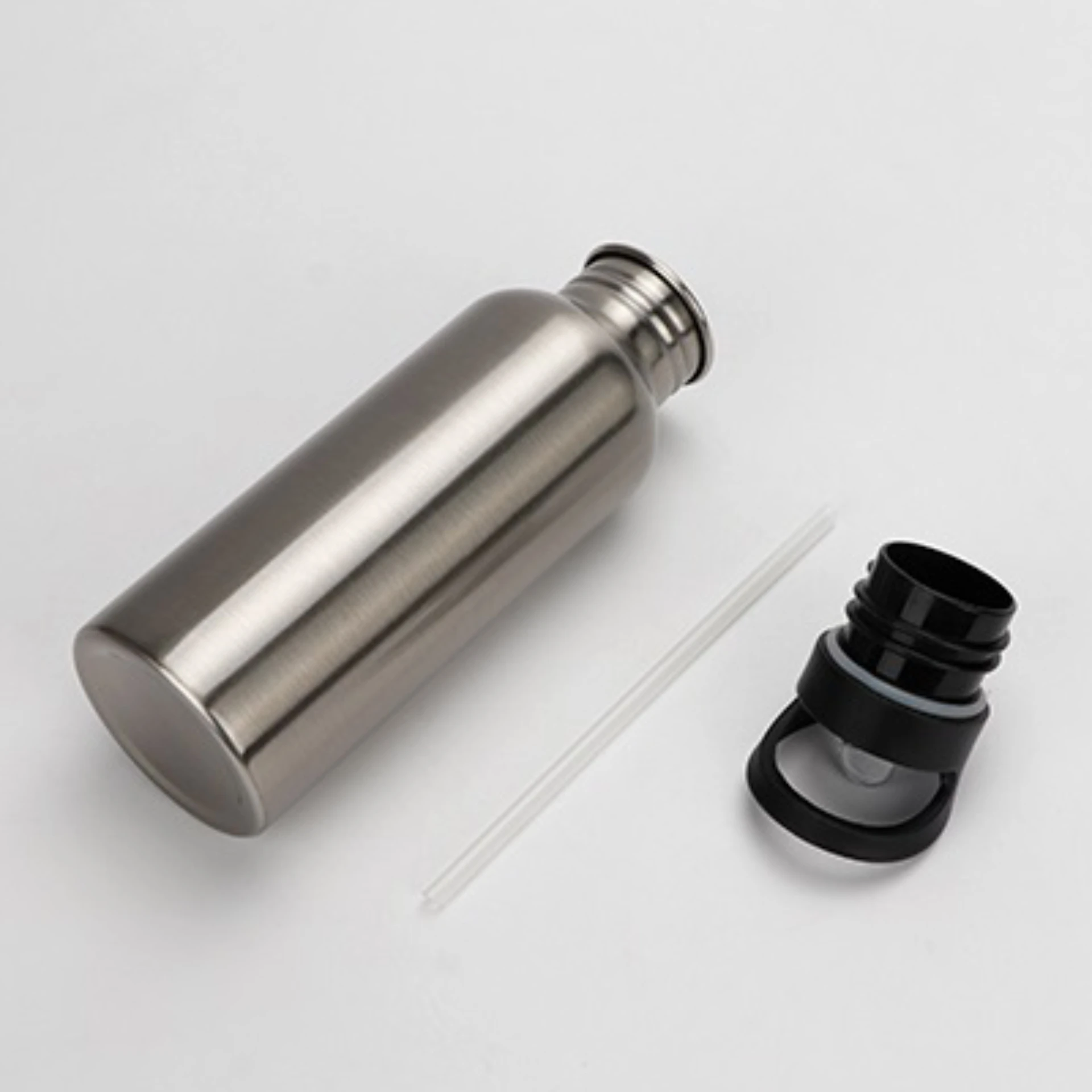 Стальная бутылка 600 мл сделай сам логотип фото название индивидуальное