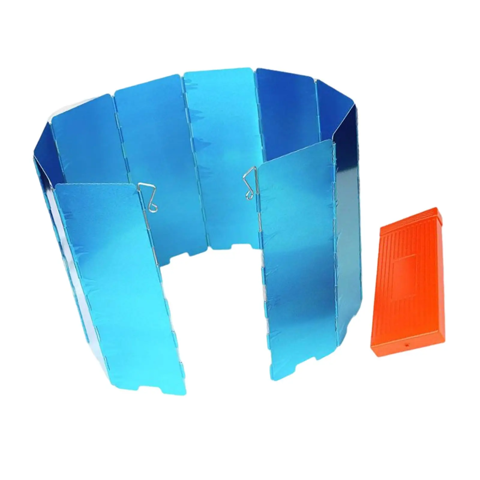 Складной ветрозащитный экран 10 тарелок ветрозащитная панель для плиты кемпинга