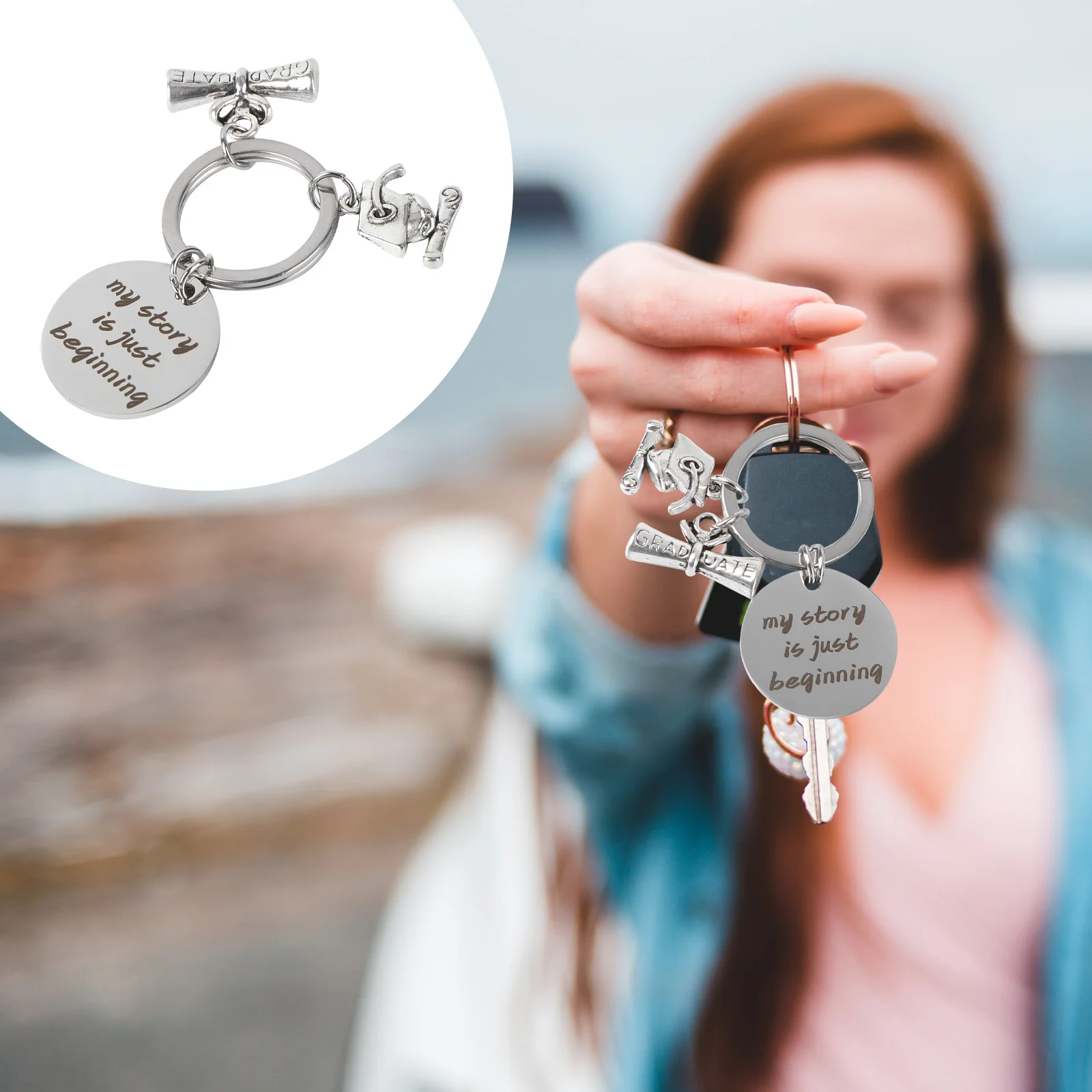 

Graduation Keychain Gifts Chain Key 2022 Keyring Decor Hangingbulk Keychains Him My School High Her Collegeclass Man Pendant