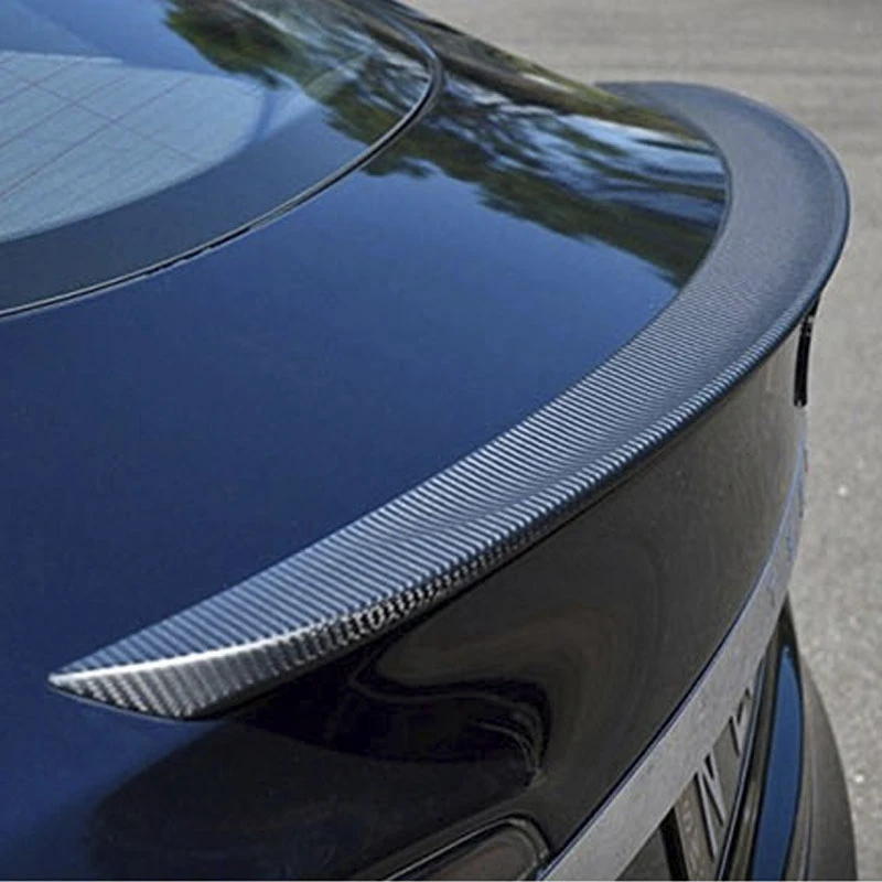 

Rear Trunk Wing Spoiler for Tesla Model S Sedan 60 70 75 85 90 D P85D P90D P100D 2012-2017 Gloss Carbon Fiber Boot Spoiler