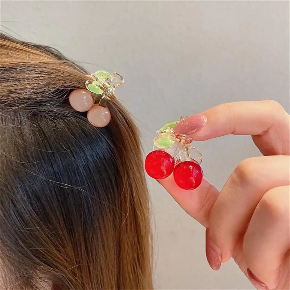 

Women Girls Hair Decor Party Wedding Barrettes Cherry Hairpins Bangs Clip Hairgrip Hair Clips