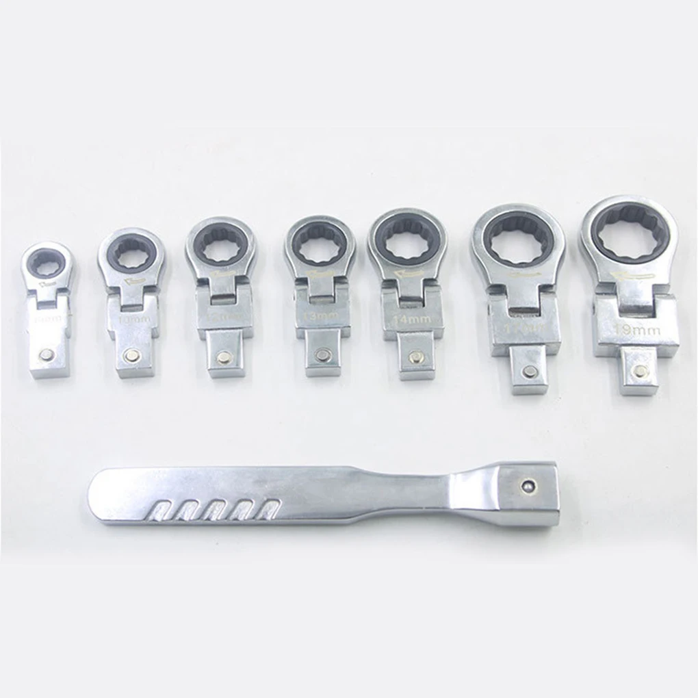 

Ratchet Wrench Set Fastening Supplies Automobile Maintenance Tool Practical Equipment Professional Accessory for Home