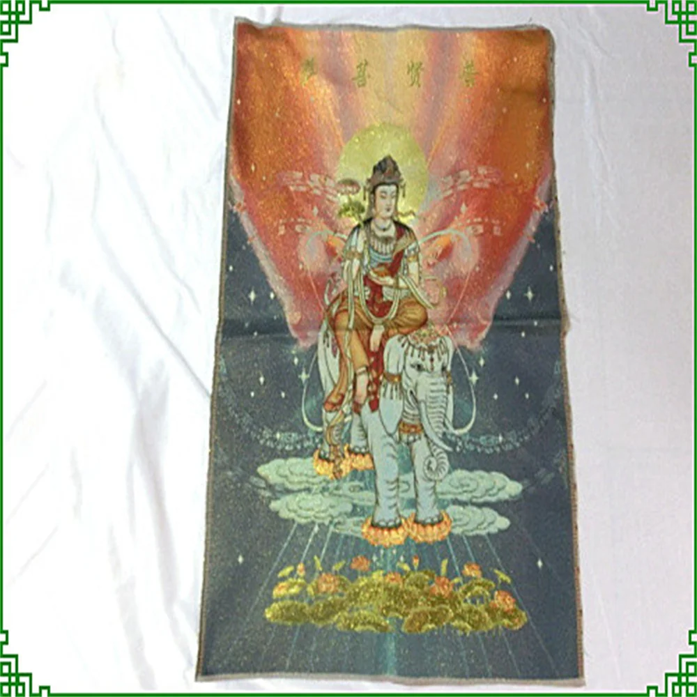 

Buddhist embroidery Thangka painting religious tapestry embroidery Bodhisattva statue embroidery Buddha statue