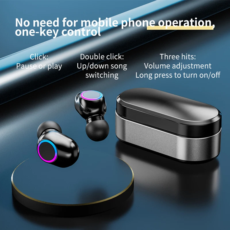 

TWS-стереонаушники с поддержкой Bluetooth 5,2 и сенсорным управлением