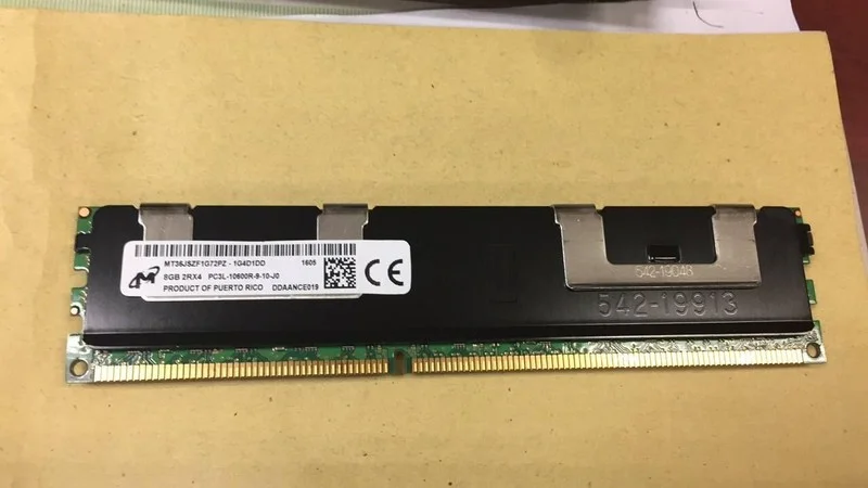 

MT RAM apply to CRUCIAL 8GB 2RX4 PC3L12800R server memory stick 8G DDR3 1600 REG