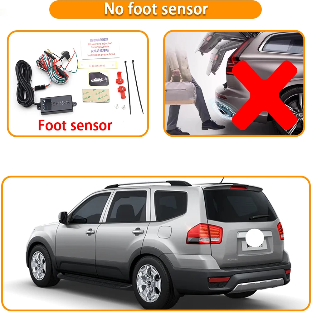 

ZJCGO для Kia Mohave Borrego HM2 2019-2024 OEM электрическая автоматическая система задней двери с электроприводом, комплект подъема багажника автомобиля