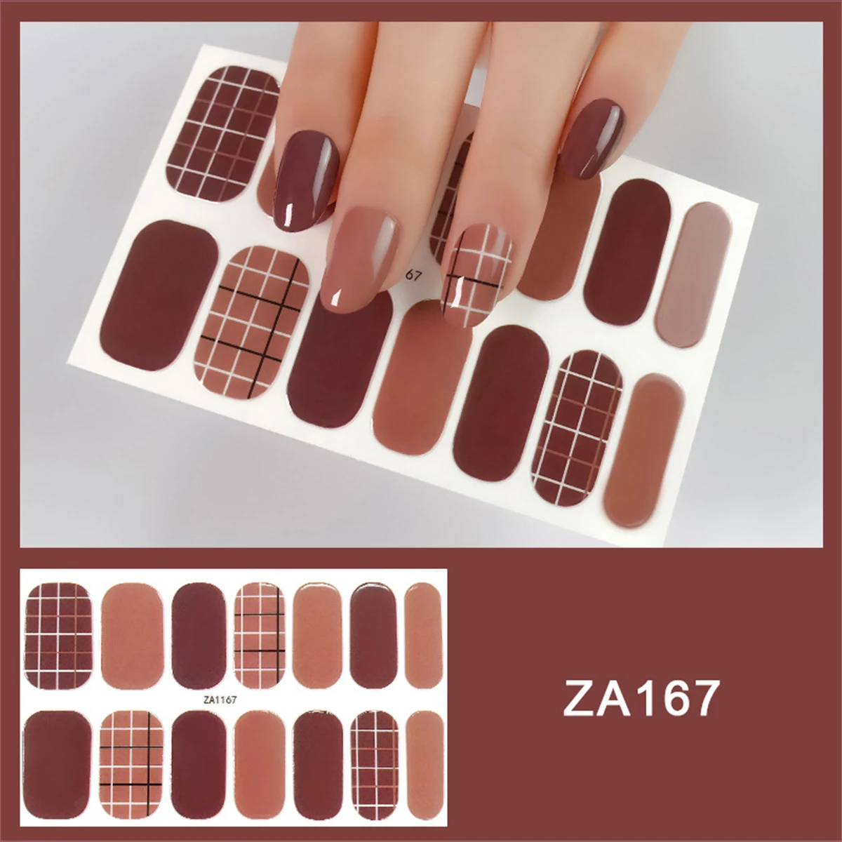 2 шт./набор наклейки для наращивания ногтей