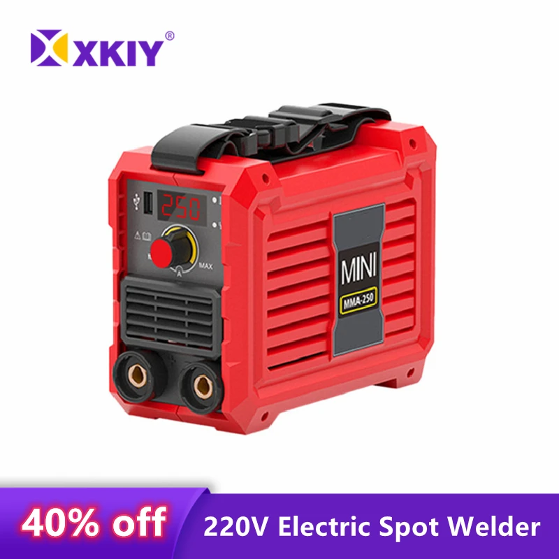 

220V MMA Welding Machine DC Inverter MIG Welder Hand-held Copper Core Welding Electric Spot Welding Machine for Home Beginner