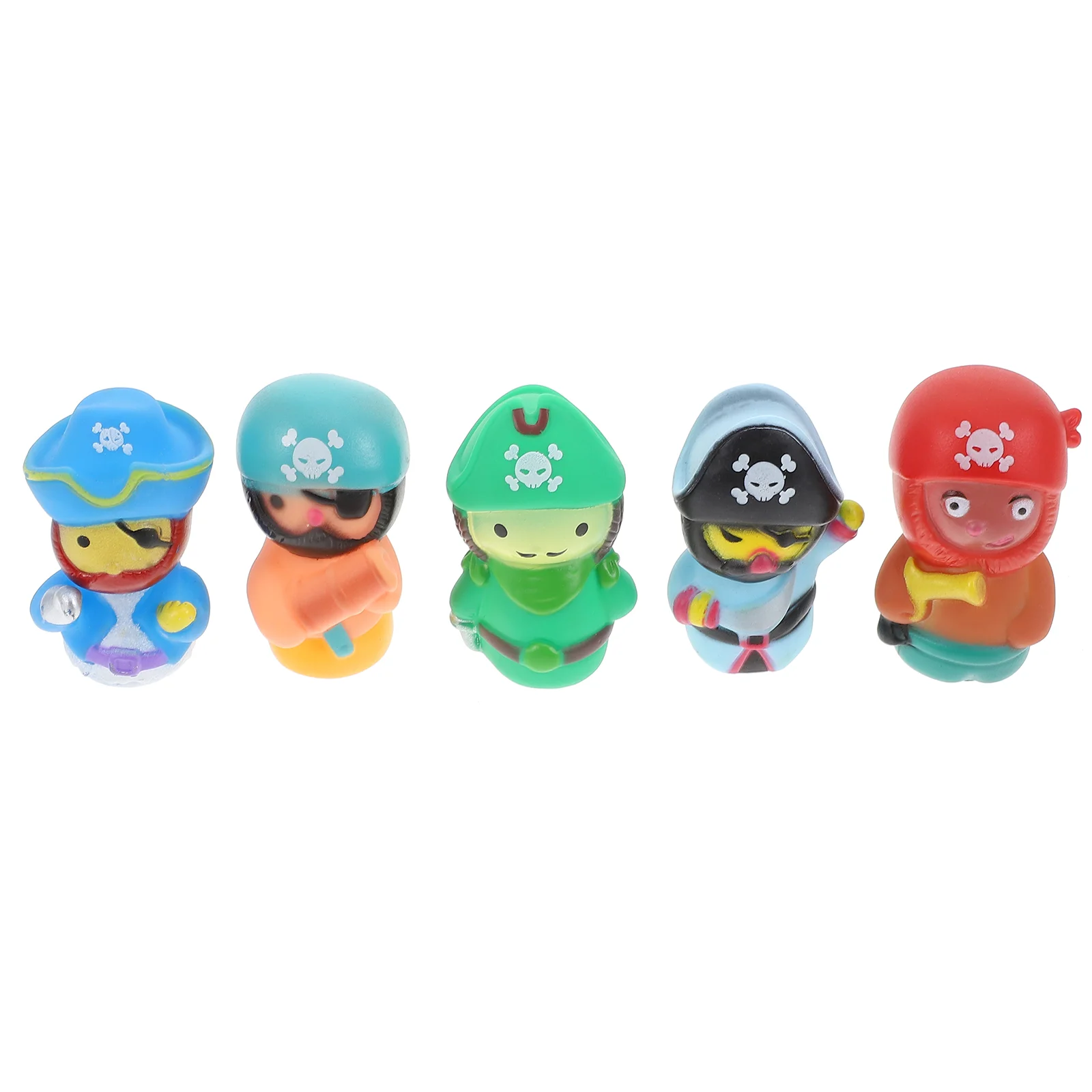 

Thumb Pirate Figure Child Mini Figurines Kids Children Interactive Toy Vinyl Finger Toys