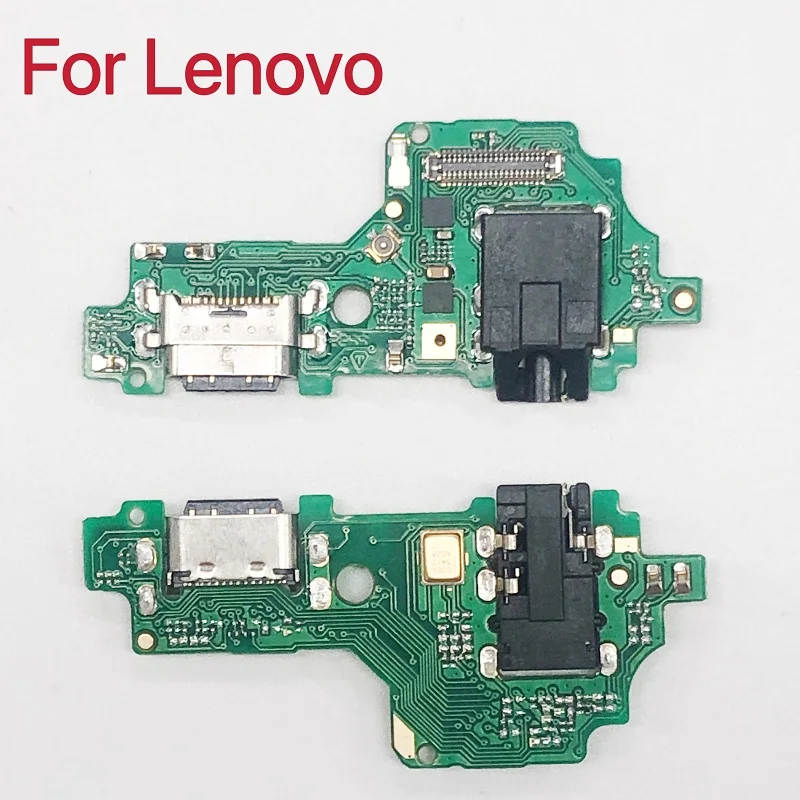 USB-коннектор для зарядки док-станции с микрофоном, звуковой штекер для динамика Lenovo K10 Note K10Note L38111, USB-плата, гибкий кабель