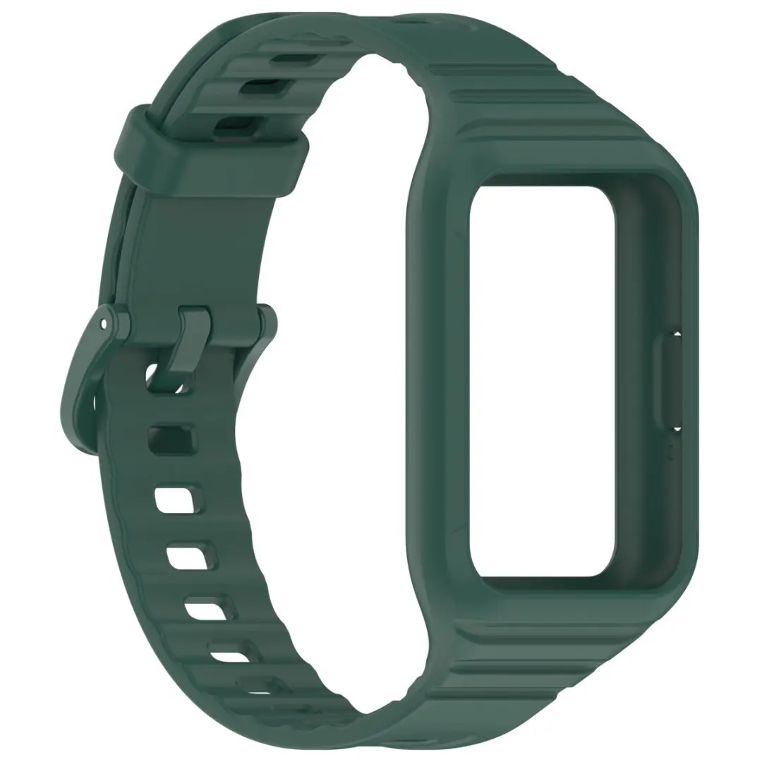 Фото Силиконовый ремешок, чехол, спортивный браслет, подходит для Samsung Galaxy Fit3 (SM-R390) ремешки для умных часов №1
