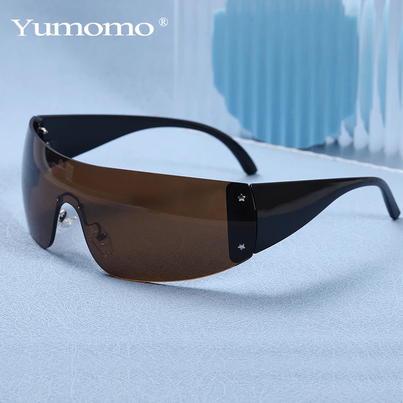 

Luxury Punk 2000'S Sunglasses New Women Retro Brand Designer Sun Glasses UV400 Shades Eyewear Goggle Female Gradient Eyeglasses