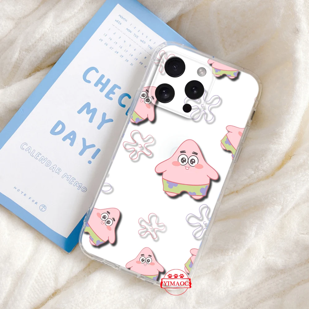 Мягкий чехол R16 SpongeBob SquarePants для Moto G Play E20 E4 E40 E5 E6 E6S E7 Power Edge 20 Lite Pro G200 G30 G4