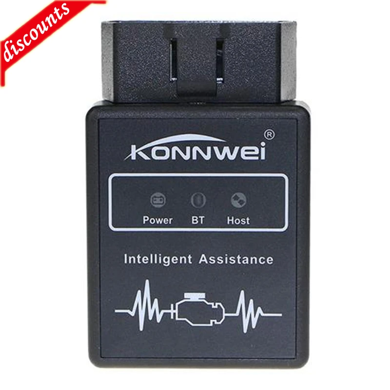 Диагностический сканер KW912 ELM327 Elm 327, Bluetooth, OBD2