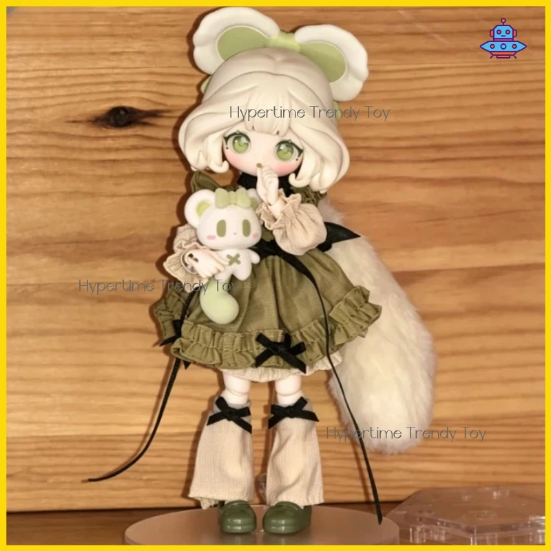 Фото Оригинальная коллекционная кукла BJD 1/12 из серии Lulu Elf Story, милая кукла для переодевания, изысканное украшение для рабочего стола, подарочная коробка-сюрприз, унисекс №4