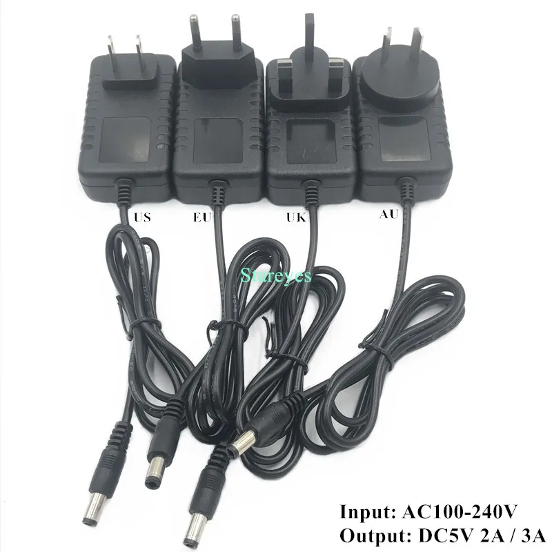 1 шт. адаптер питания для светодиодсветильник ленты 5 в пост. Тока 2 А 3 4 а 6 8 10 |